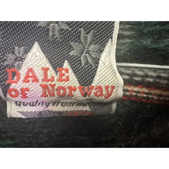 Vintage 90s Dale Of Norway Pure New Wool Sweater Mens Large Grandpa Christmas - Picture 2 of 11